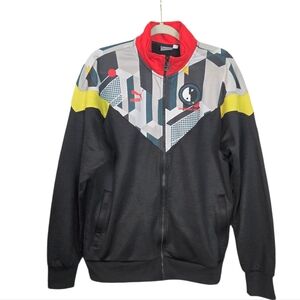 Puma Mens Black Quatre Cent Quinze Germany Track Zip Up Jacket
